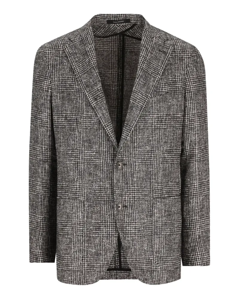Tagliatore check-pattern blazer - Grau Grau