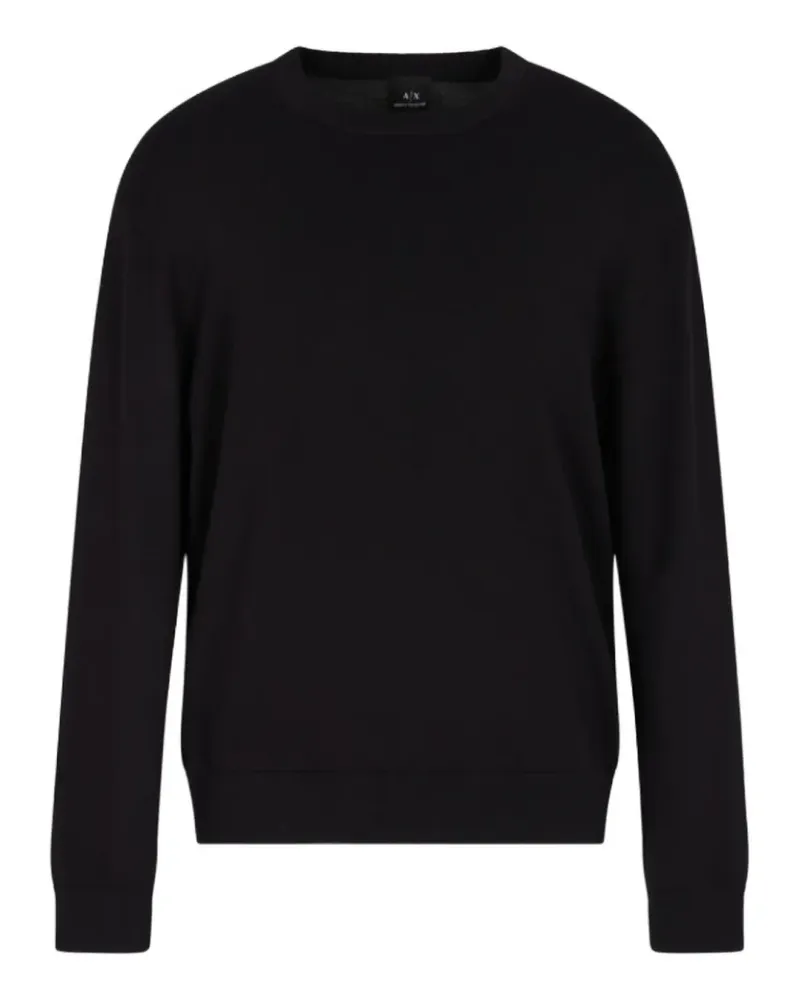 Armani Exchange fine-knit jumper - Blau Blau