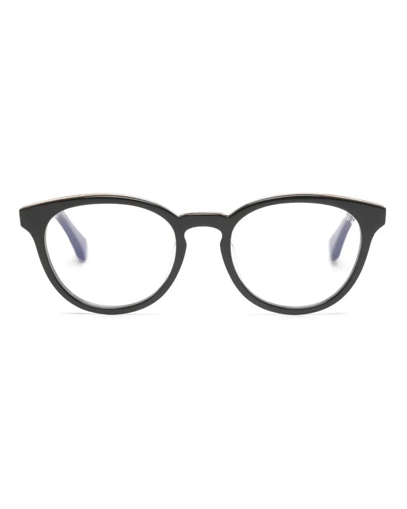 DITA Khaysun round-frame glasses - Schwarz Schwarz