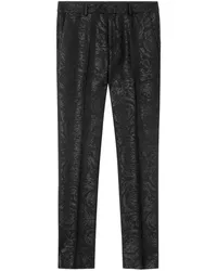 Versace Klassische Hose Schwarz