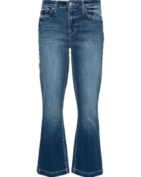 L'Agence Ausgestellte Ali Cropped-Jeans Blau