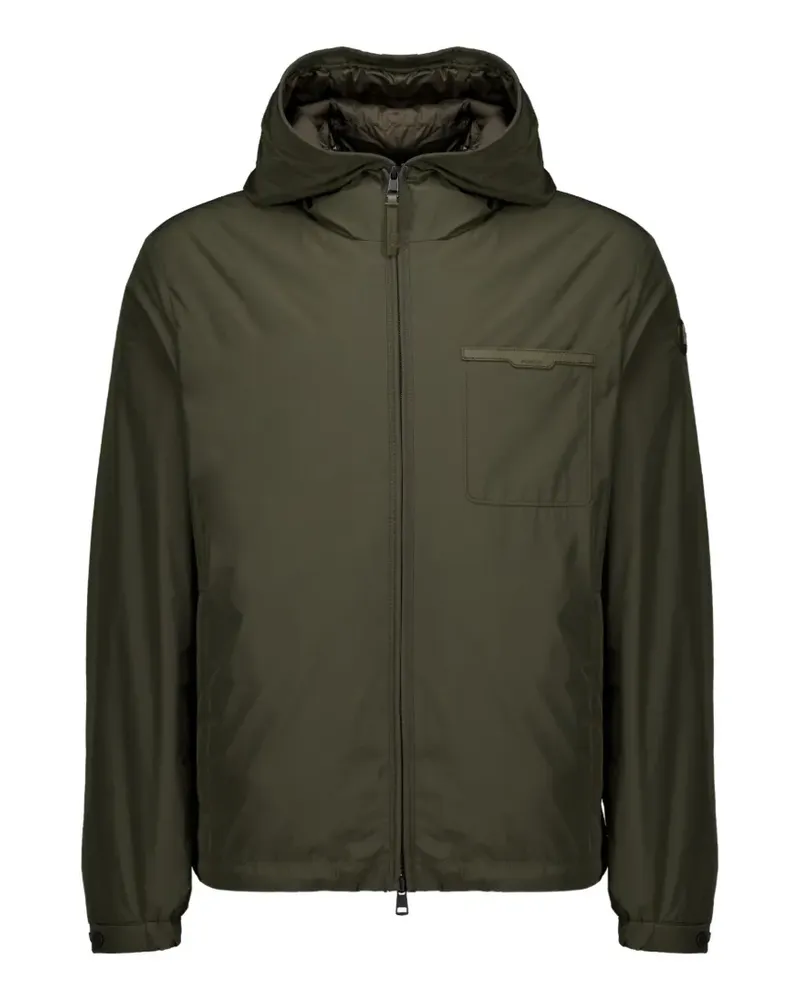 Moncler Austerin Daunenjacke mit Kapuze - Grün Grün