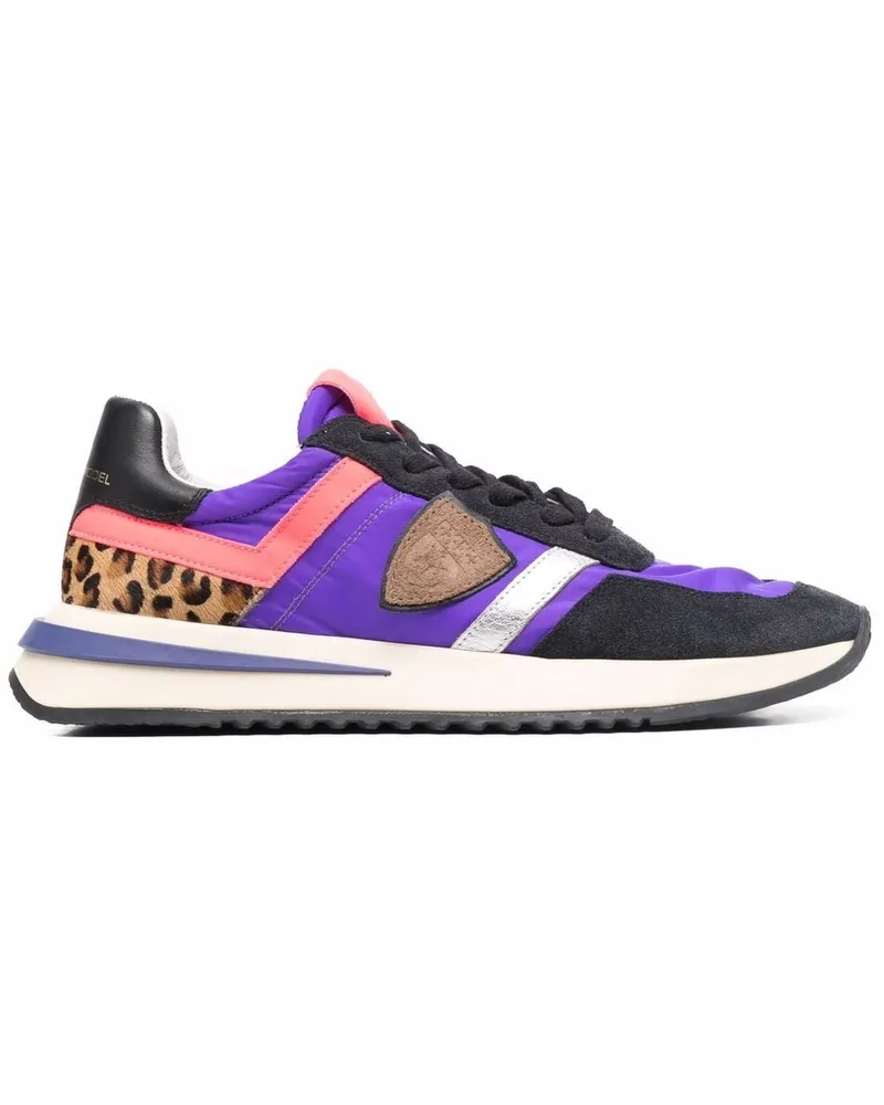 Philippe Model Tropez 2.1 Animalier Pop Sneakers Schwarz