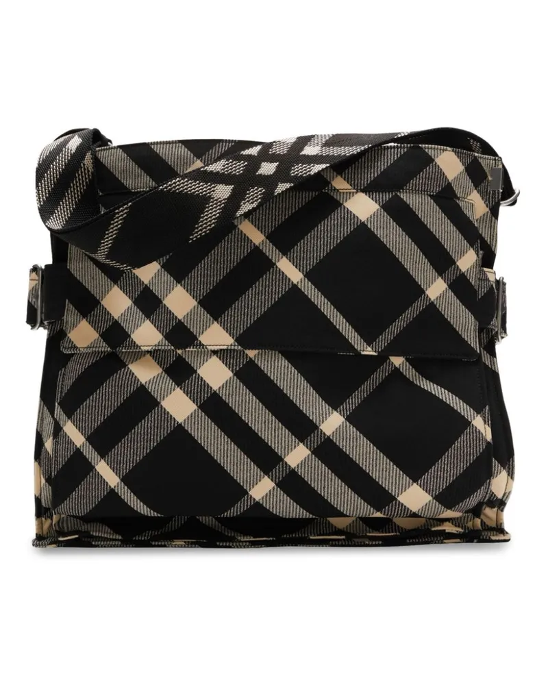 Burberry Mittelgroße Trench Handtasche - Schwarz Schwarz