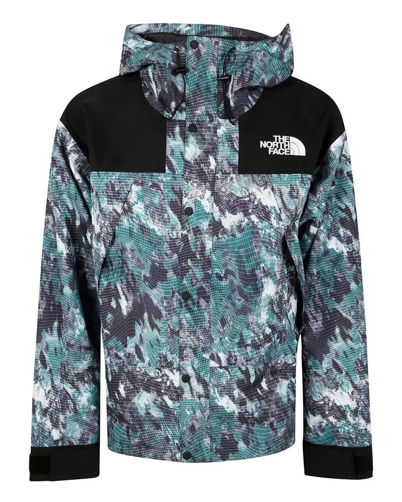 The North Face Jacke mit abstraktem Muster - Blau Blau