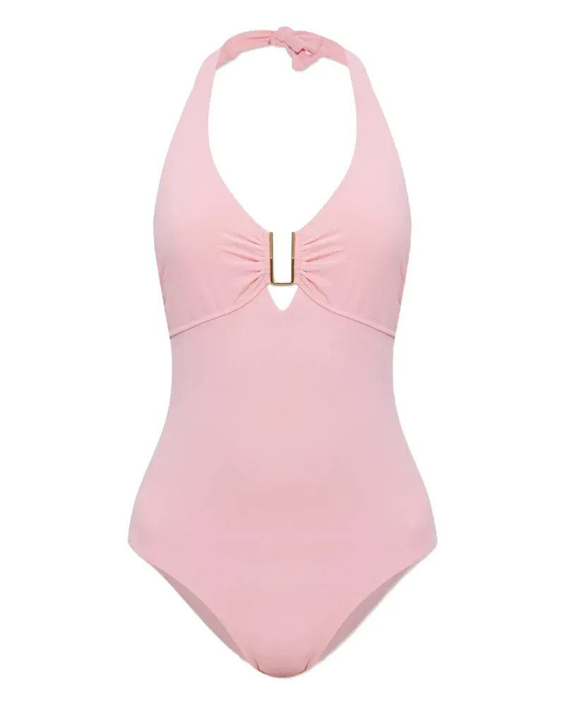 Melissa Odabash Tampa Badeanzug mit Schnürung - Rosa Rosa