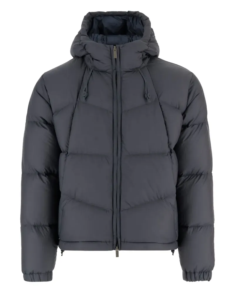 K-Way zip-up hooded jacket - Schwarz Schwarz