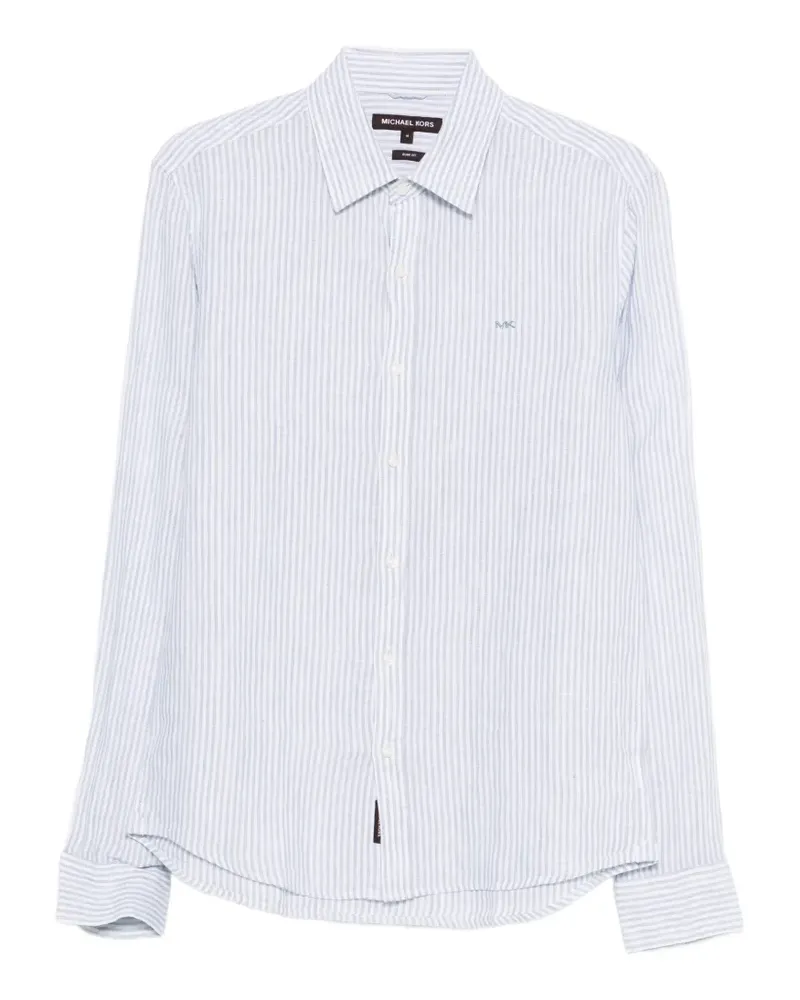 Michael Kors striped shirt - Weiß Weiß