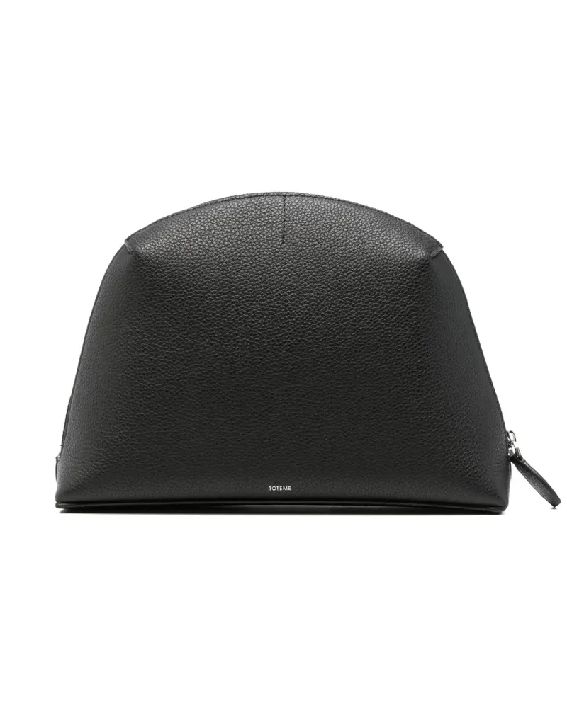 Totême Clutch aus Leder - Schwarz Schwarz