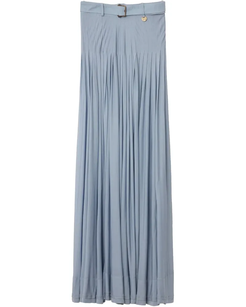 Burberry Maxirock mit Falten - Blau Blau