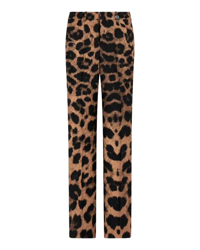 Philipp Plein Hose mit geradem Schnitt - Braun Braun