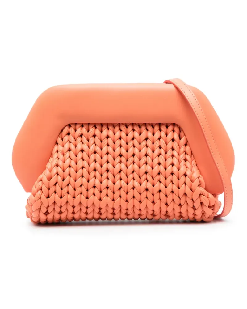 THEMOIRÈ Geflochtene Schultertasche - Orange Orange