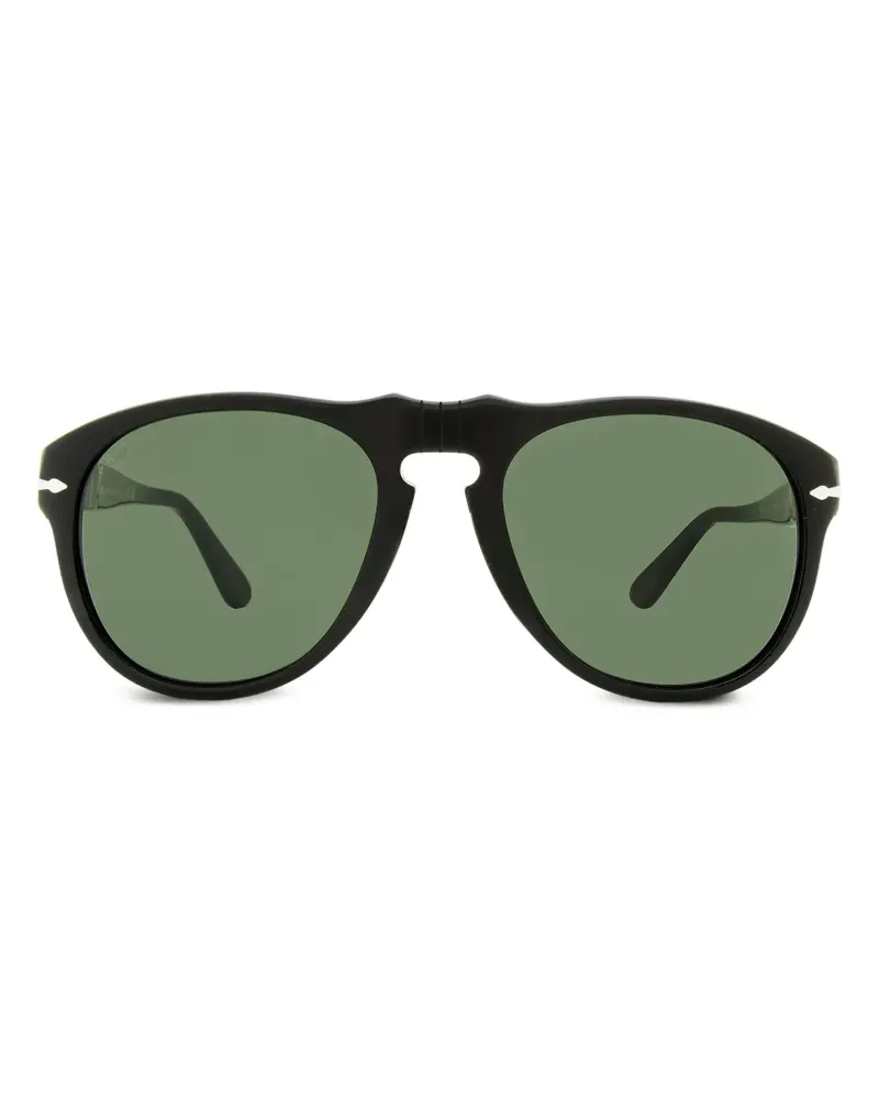 Persol Getönte Pilotenbrille - Schwarz Schwarz