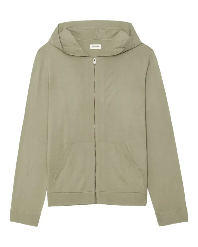 Zadig & Voltaire Clash We Revoltaire Kapuzenjacke - Grün Grün