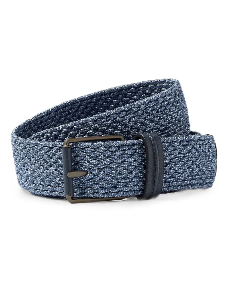 Ermenegildo Zegna Gürtel aus Viskose - Blau Blau