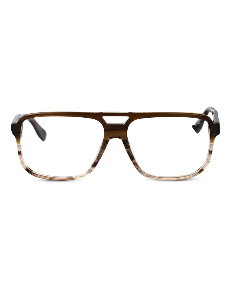 Karl Lagerfeld Eckige Brille - Braun Braun