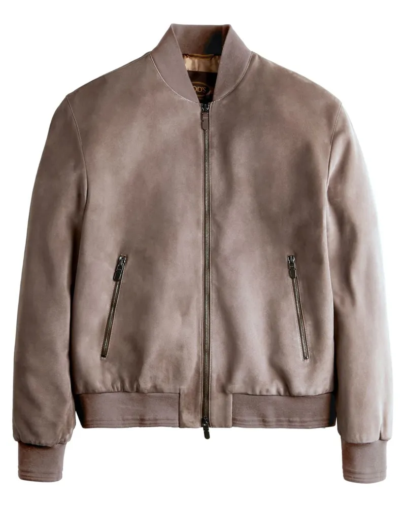 TOD'S Bomberjacke aus Wildleder - Braun Braun