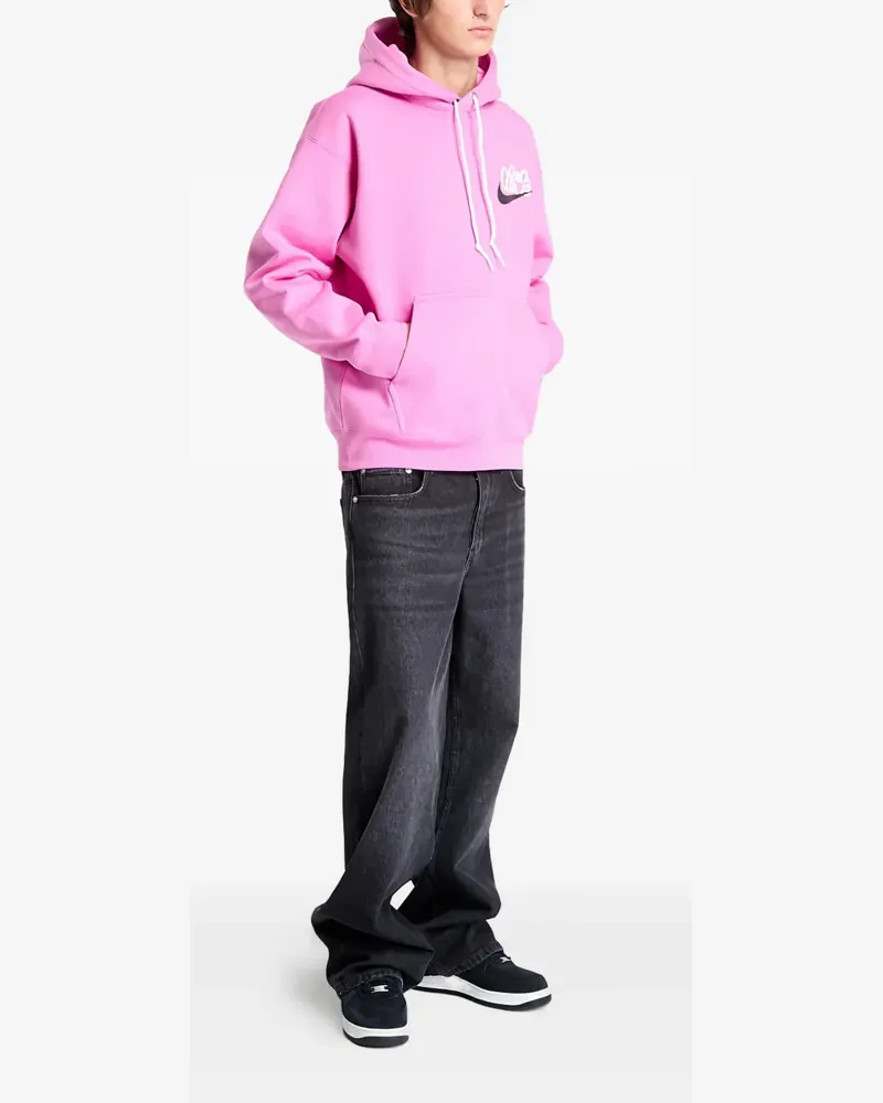 Nike Hoodie aus Fleece - Rosa Rosa