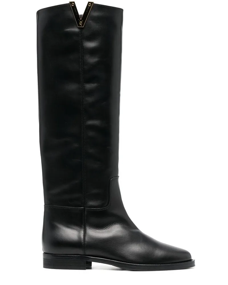 Via Roma 15 Klassische Stiefel 25mm Schwarz