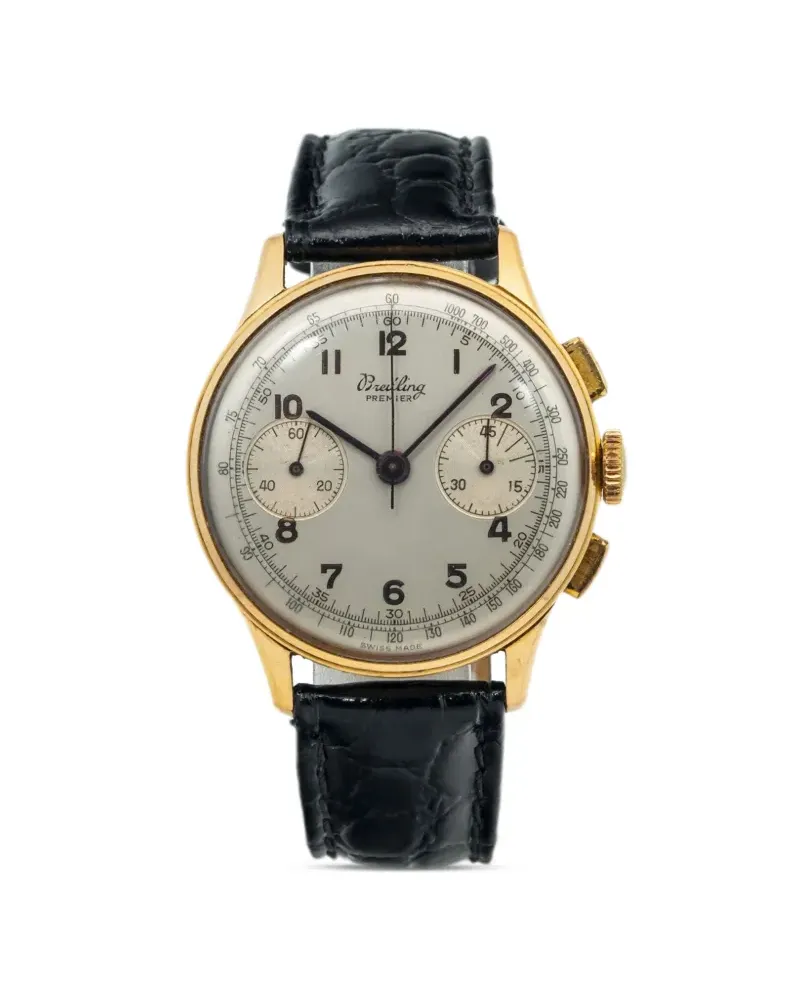 Breitling Pre-owned Premier 36mm - Weiß Weiß