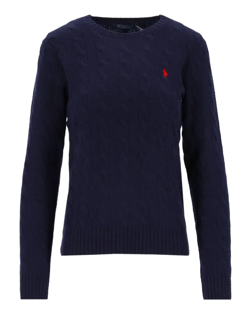 Ralph Lauren Pullover mit Zopfmuster - Blau Blau