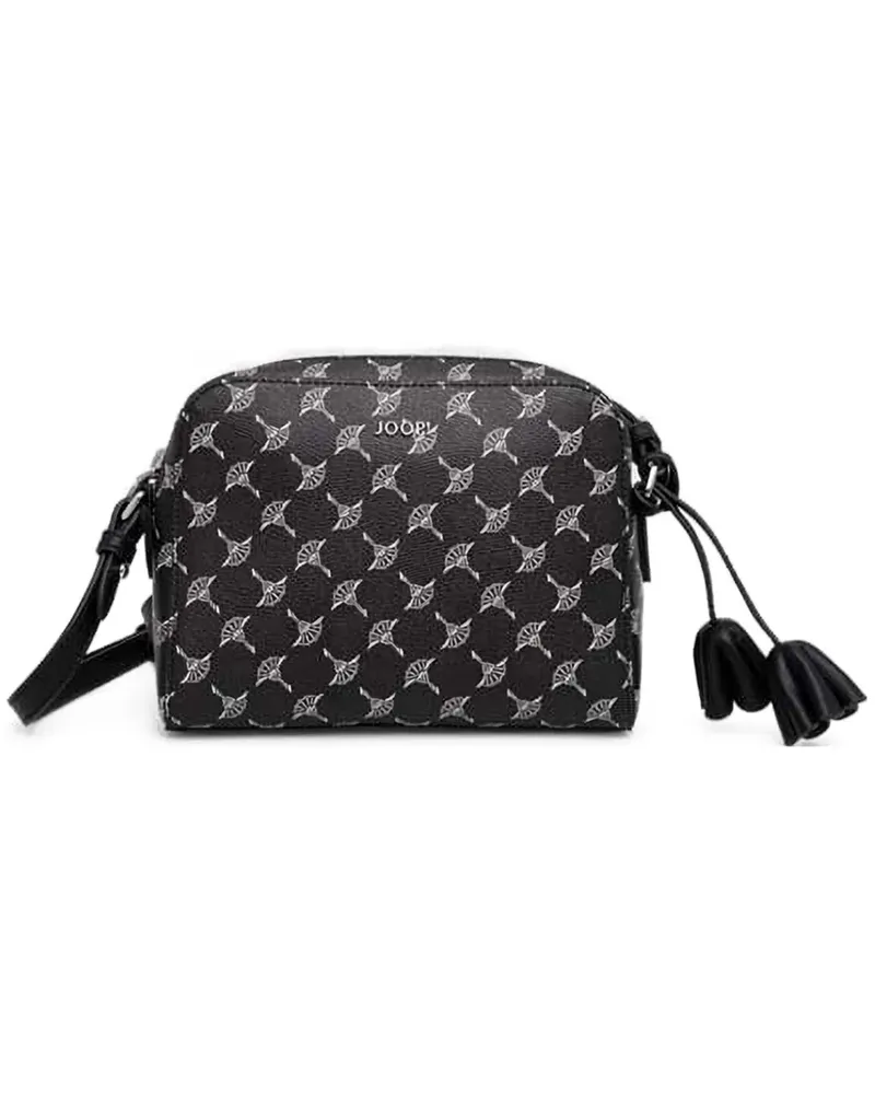 JOOP! Umhängetasche mit Monogramm-Quasten - Schwarz Schwarz