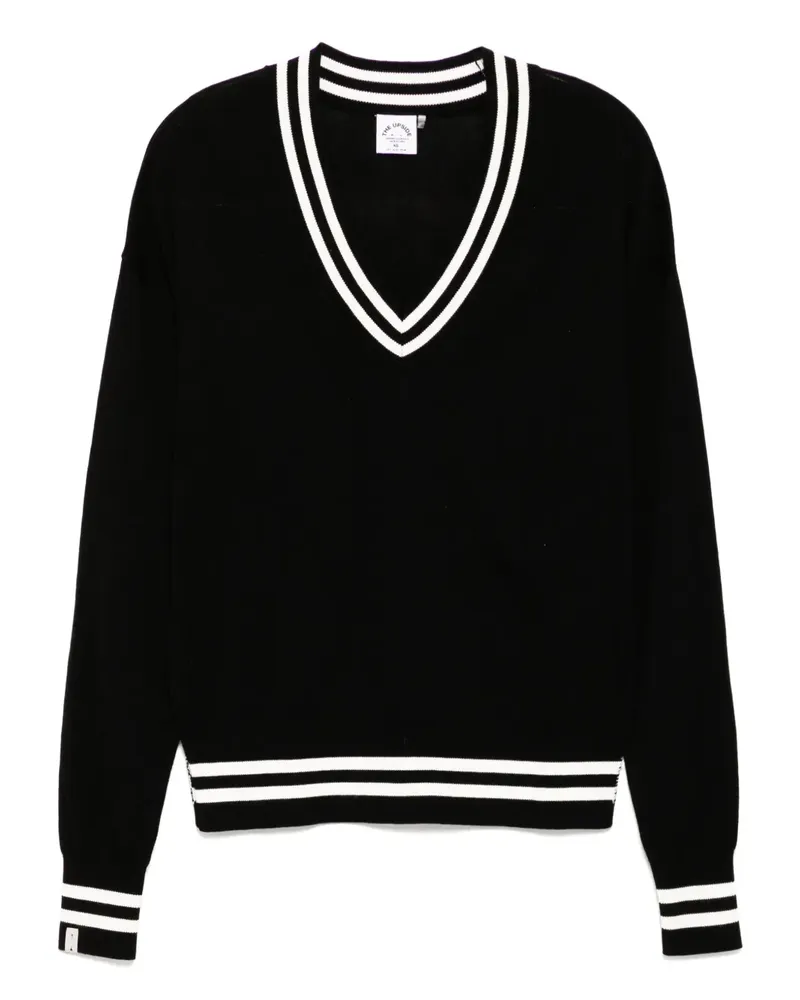 The Upside Duet Pullover mit V-Ausschnitt - Schwarz Schwarz
