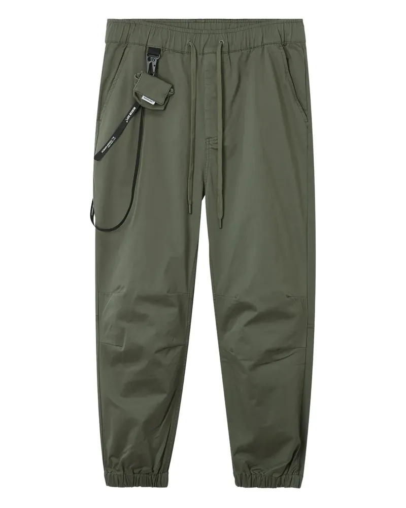 Musium Div. Schmal zulaufende Cargohose - Grün Grün
