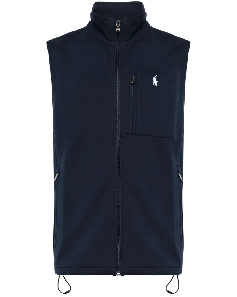 Ralph Lauren Weste mit Logo-Stickerei Blau