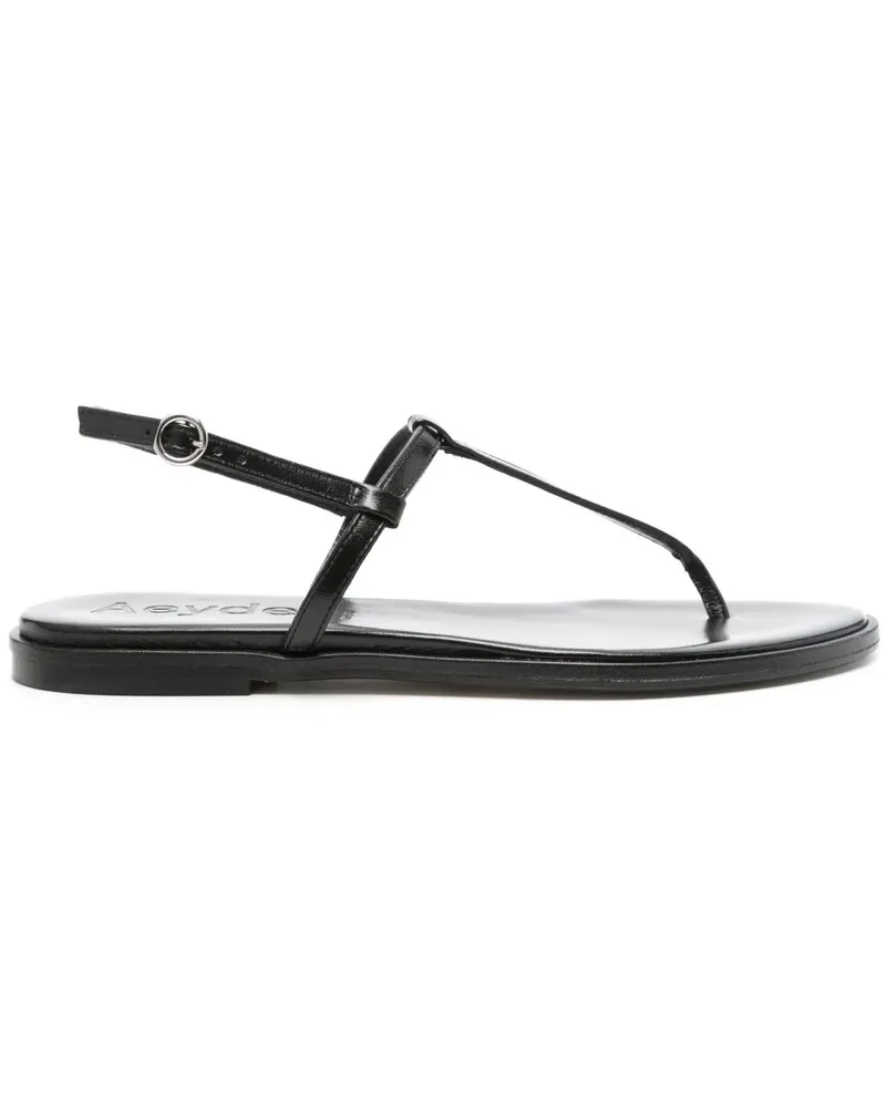 aeyde Nala Sandalen aus Leder - Schwarz Schwarz