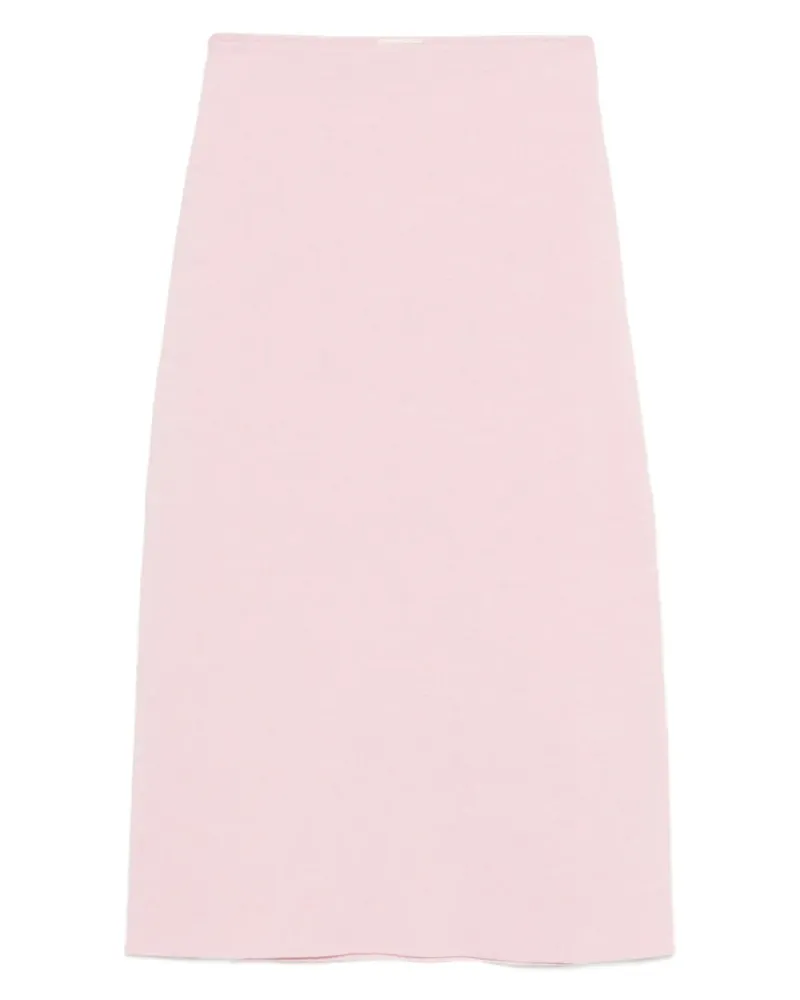KHAITE Patri midi skirt - Rosa Rosa