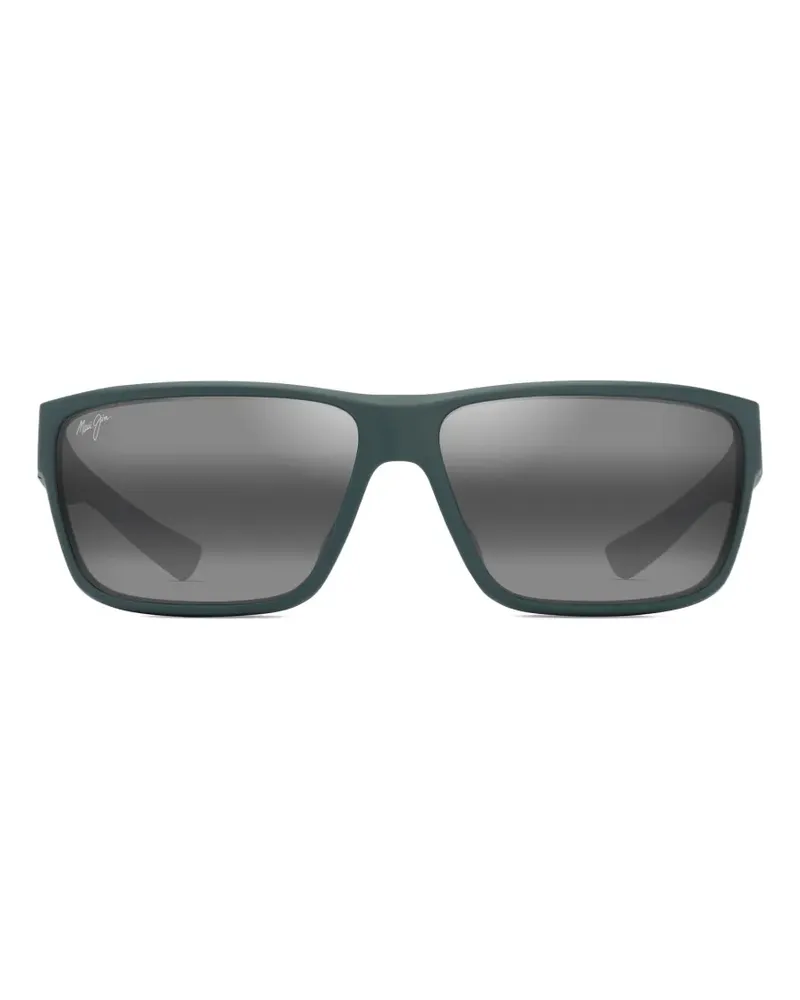 Maui Jim Uila rectangle-frame sunglasses - Grün Grün