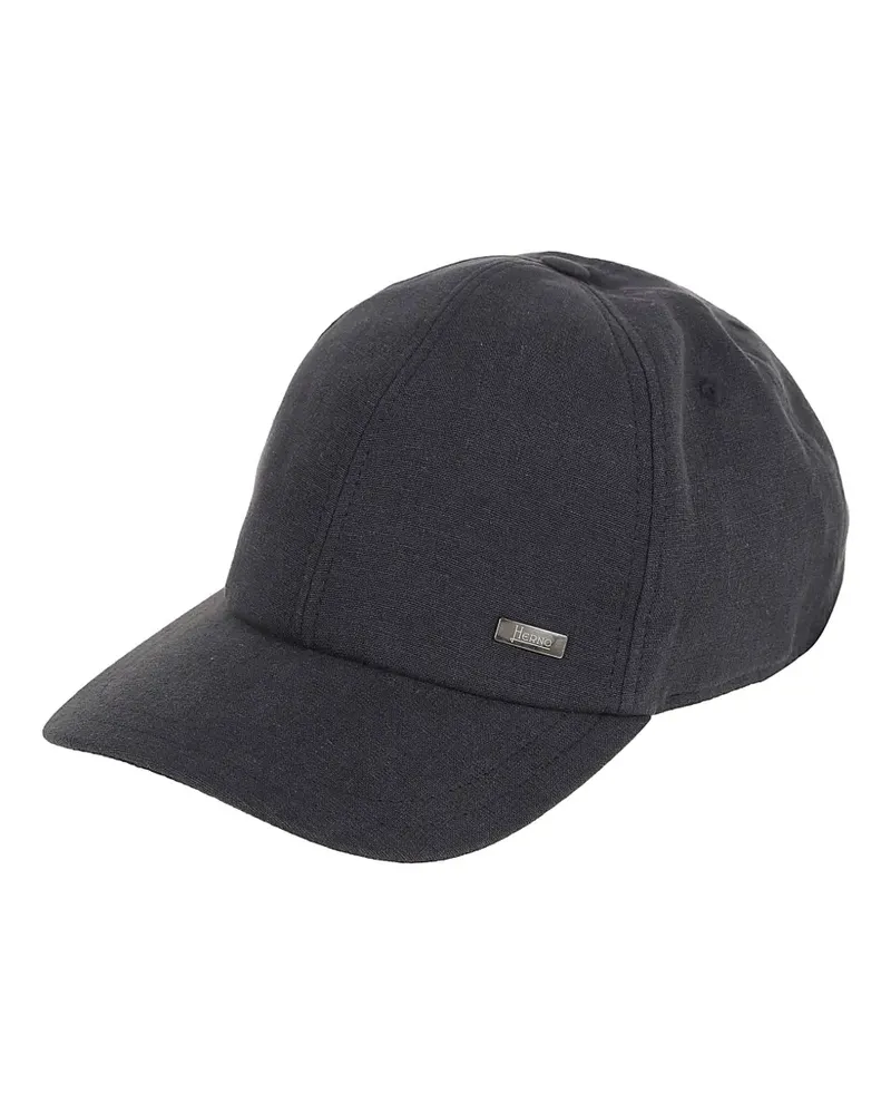 Herno logo baseball hat - Blau Blau