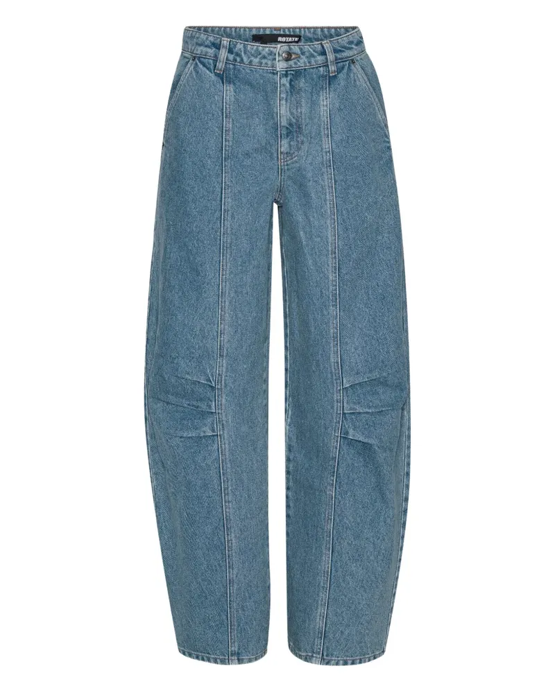 ROTATE Birger Christensen Jeans mit Einsätzen - Blau Blau