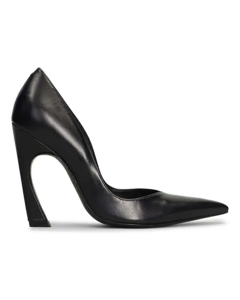 Schutz Lexi Pumps mit spitzer Kappe und skulpturalem Absatz - Schwarz Schwarz