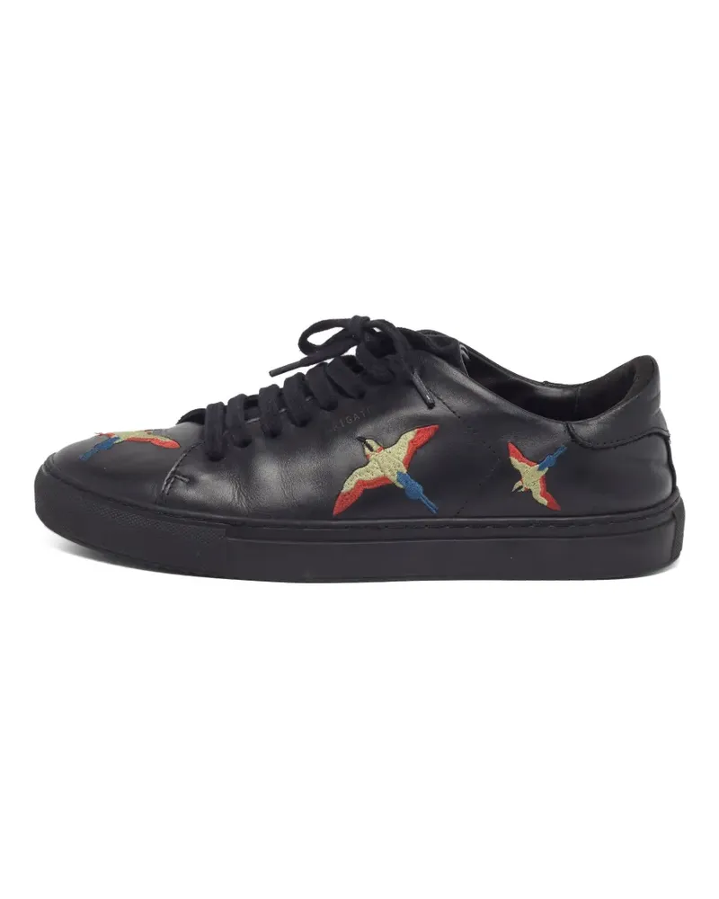 Axel Arigato bird-embroidered sneakers - Schwarz Schwarz