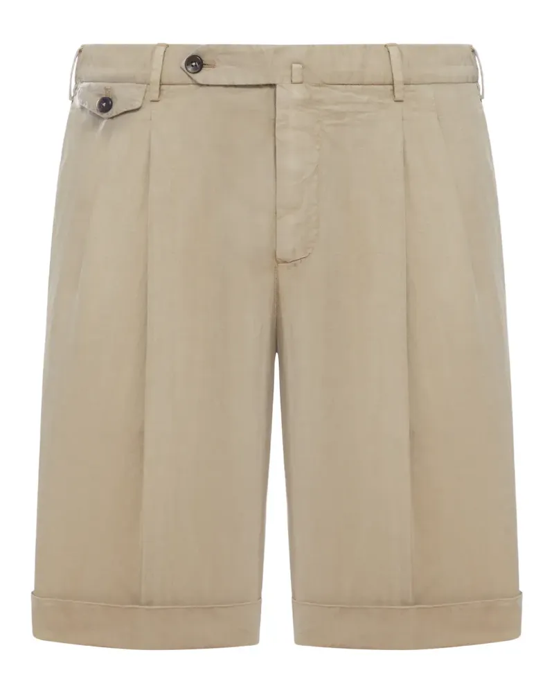 PT TORINO Shorts mit Knöpfen - Nude Nude