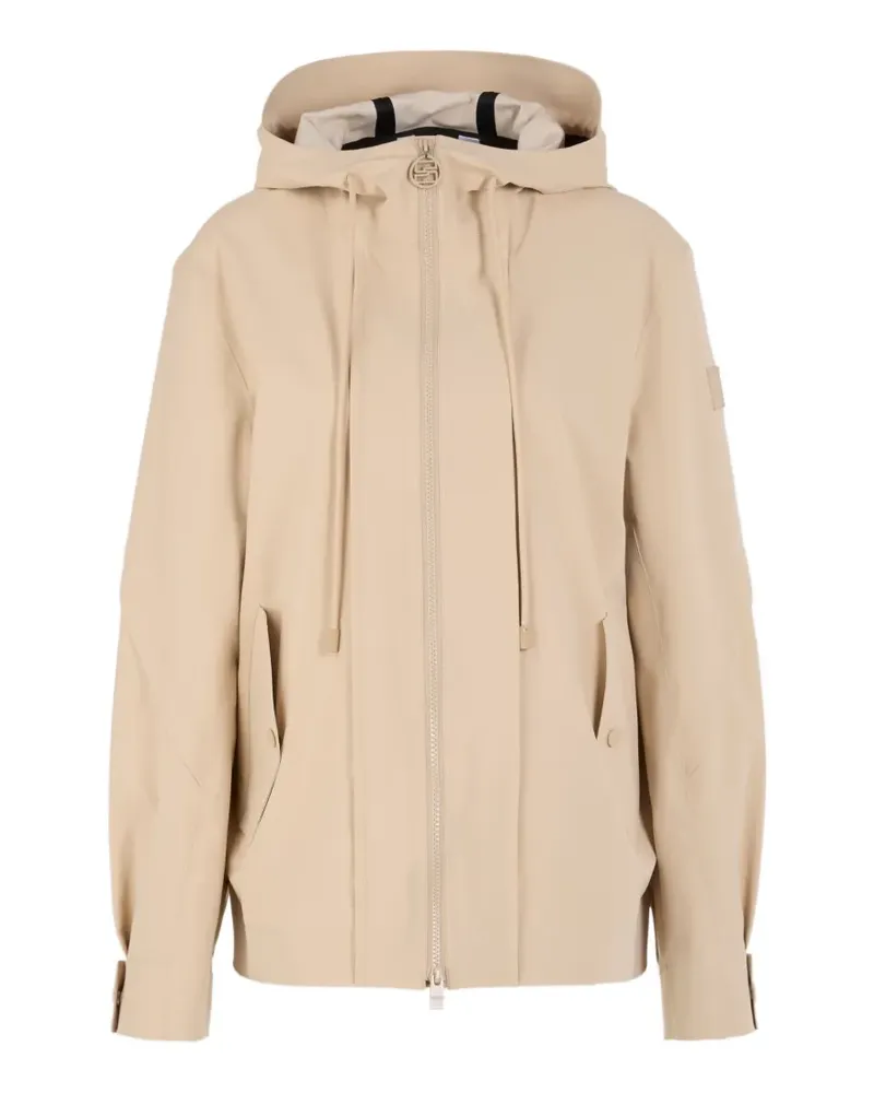 Marc Cain hooded jacket - Nude Nude