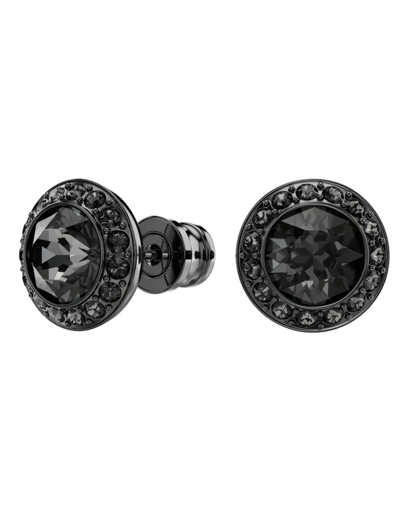 Swarovski Ohrstecker mit Kristallverzierung - Schwarz Schwarz