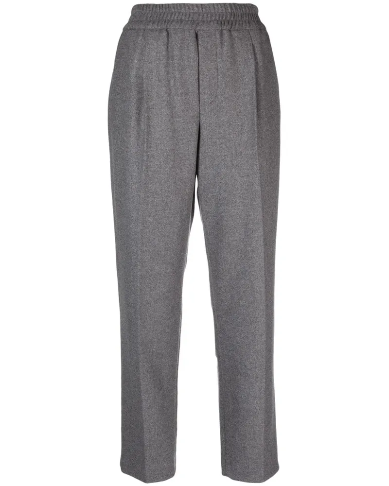 Moncler Jogginghose mit Logo-Patch - Grau Grau