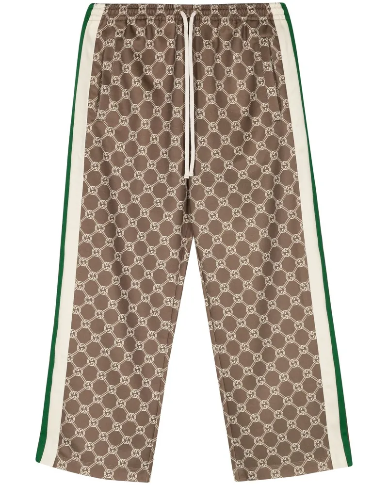 Gucci Jogginghose mit GG Braun