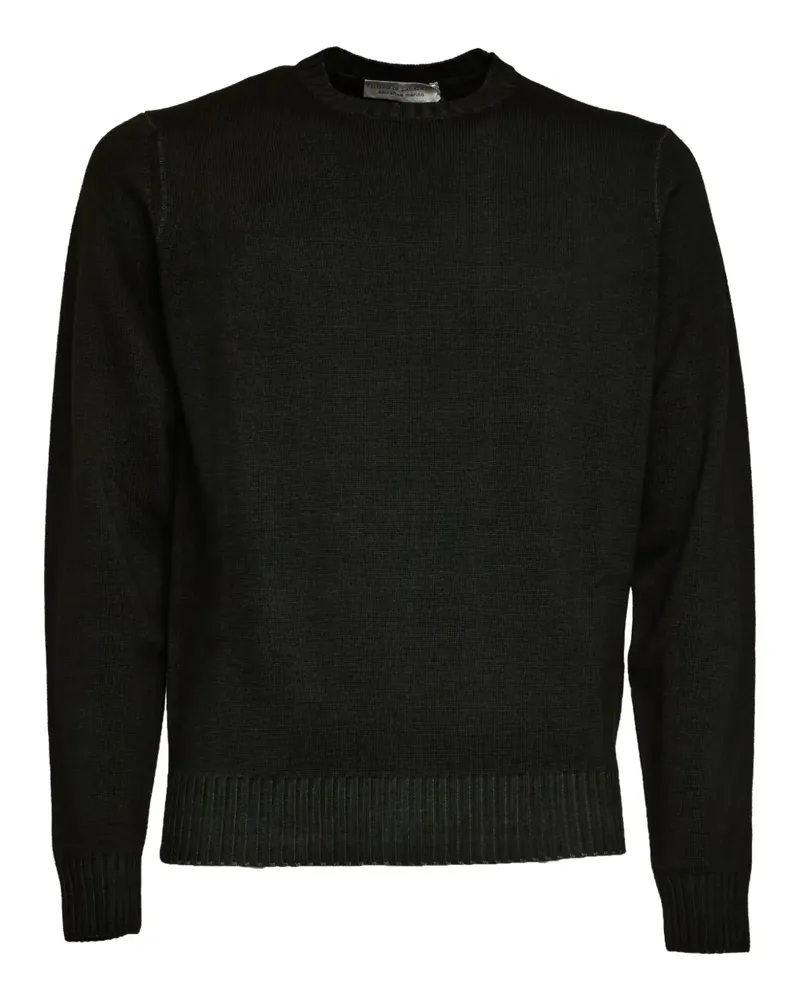 Filippo de Laurentiis Pullover mit rundem Ausschnitt - Schwarz Schwarz