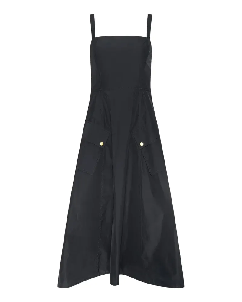 L'Agence Ayela Midikleid mit Tasche - Schwarz Schwarz