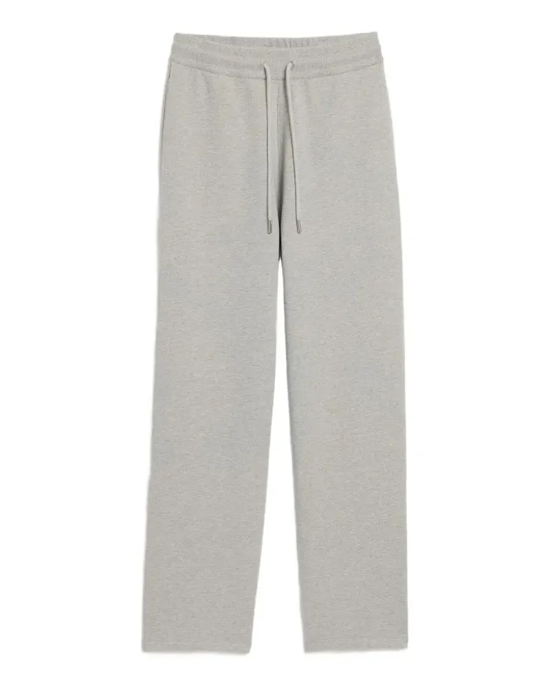 AMI Paris Graue Baumwoll-Jogginghose mit Ami de Coeur Grau