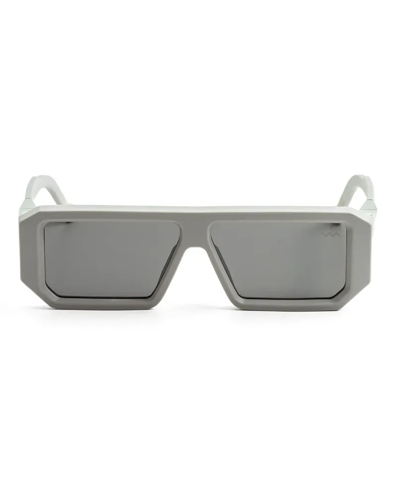VAVA EYEWEAR Sonnenbrille mit eckigem Gestell - Grau Grau