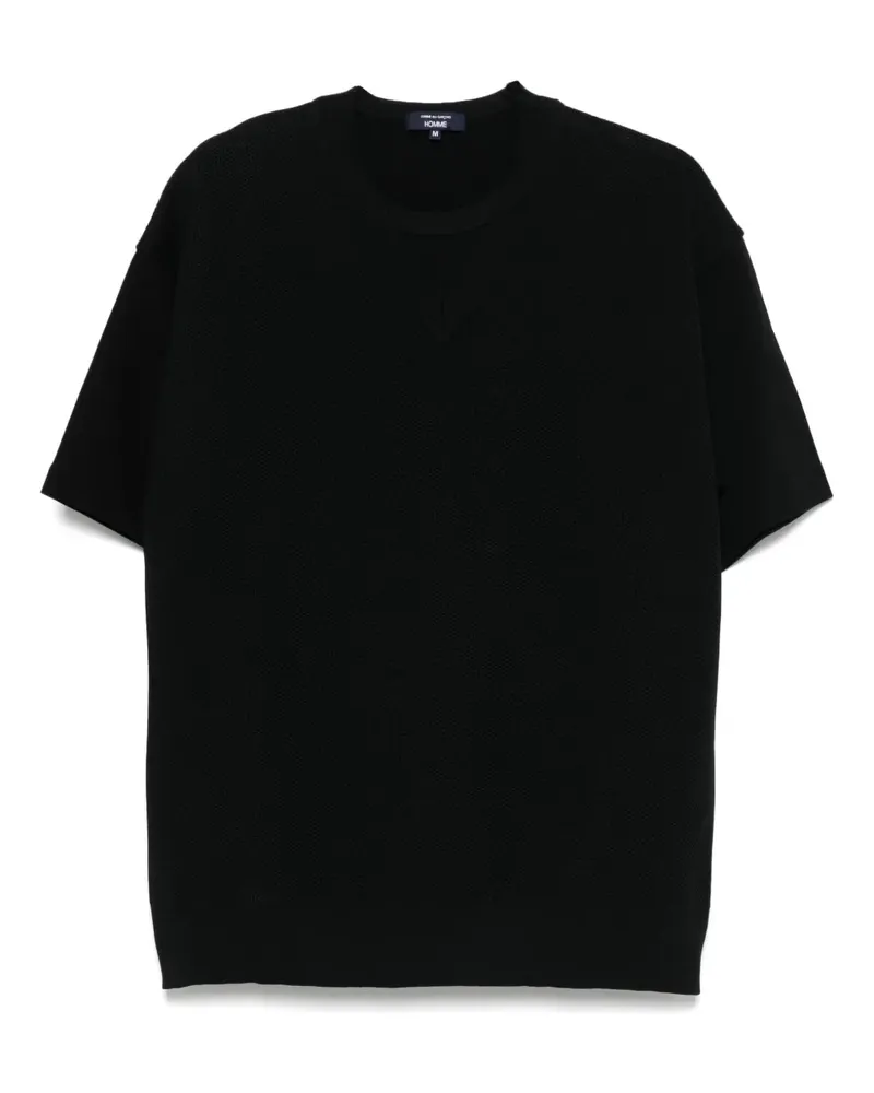 Comme des Garçons Klassisches T-Shirt - Schwarz Schwarz