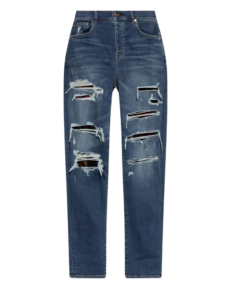 Amiri distressed-effect jeans - Blau Blau