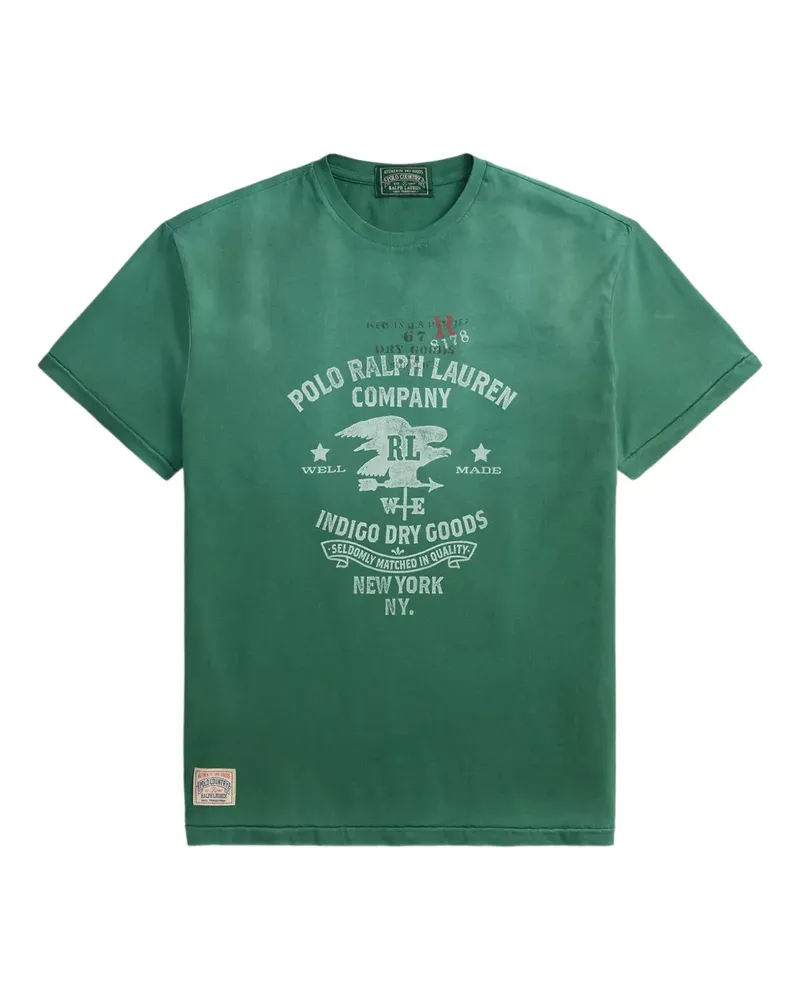 Ralph Lauren T-Shirt mit grafischem Print - Grün Grün