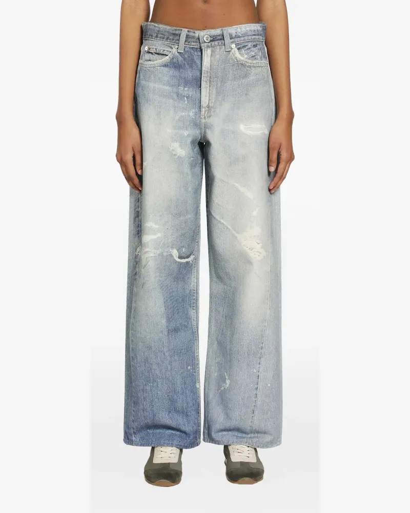 Our Legacy full cut distressed jeans - Blau Blau