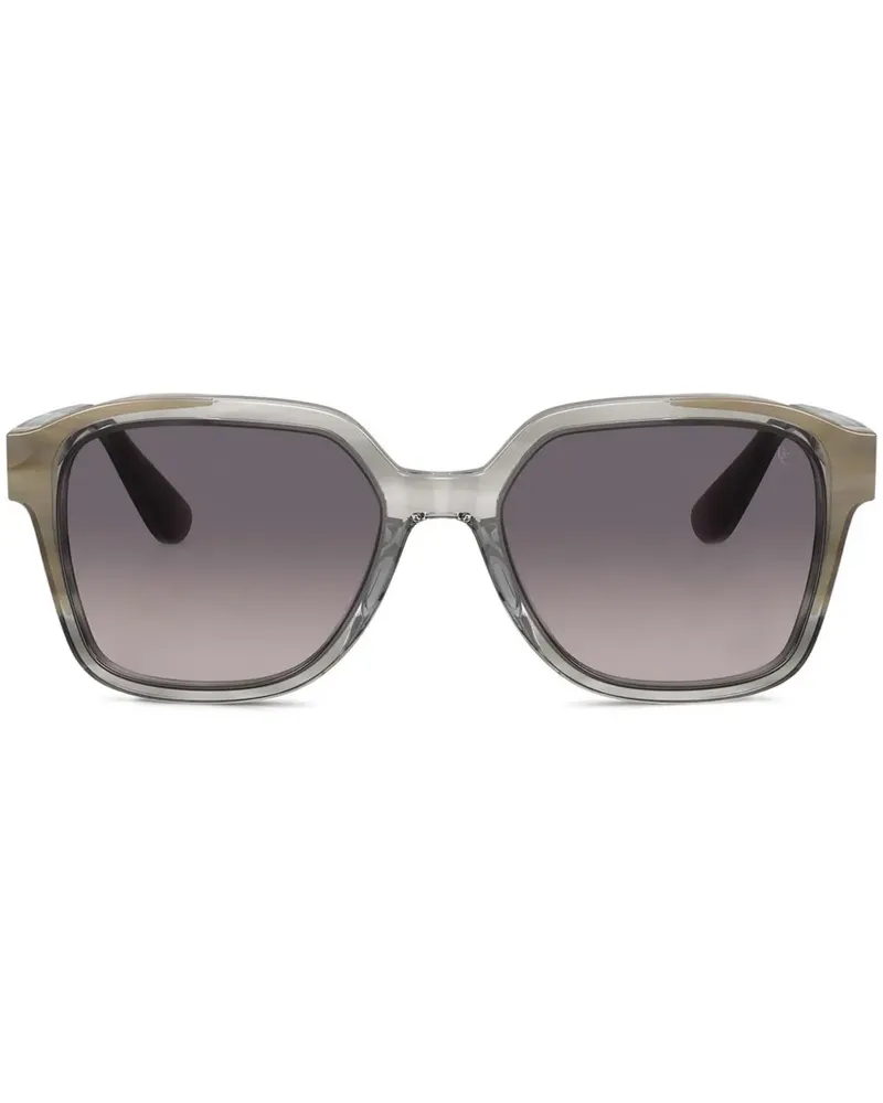 Brunello Cucinelli BC4005S Sonnenbrille in Schildpattoptik - Grau Grau